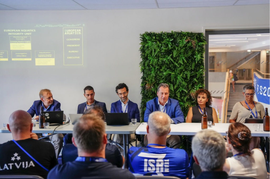 Marc Cavaliero participates as Ethics Officer at the European Aquatics Championships Paris 2026